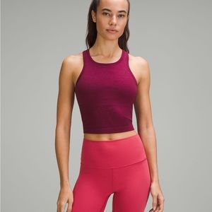 lululemon athletica Burgundy Tank Top